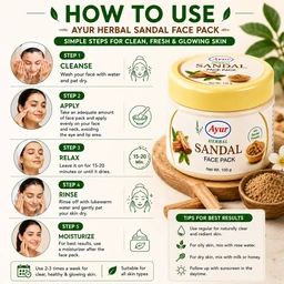 Ayur Sandal Face Pack