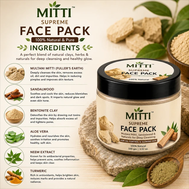 Mitti Supreme Face Pack