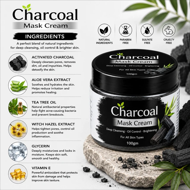 Charcoal Mask Cream