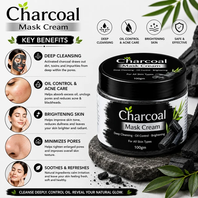 Charcoal Mask Cream