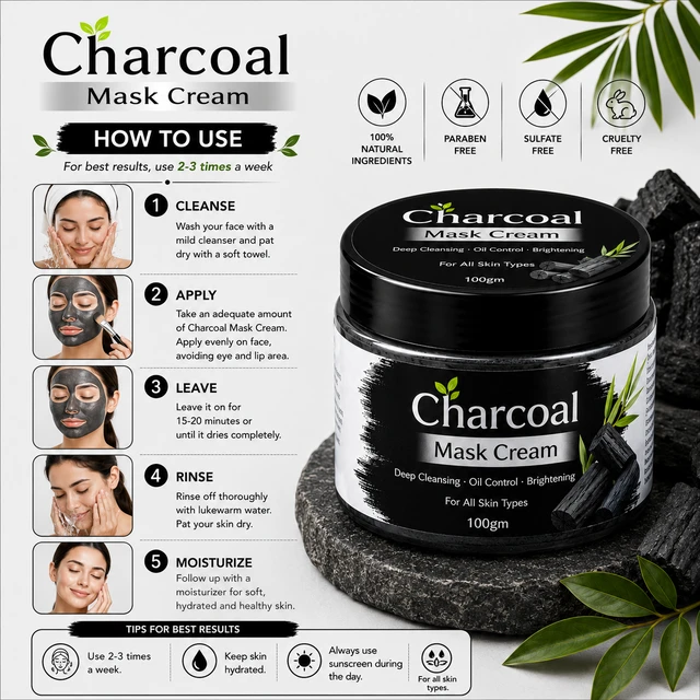 Charcoal Mask Cream