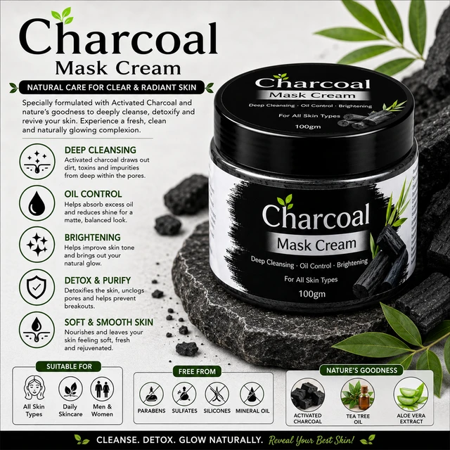 Charcoal Mask Cream