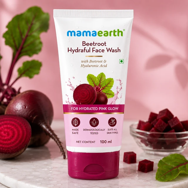 Mamaearth Beetroot Hydraful Face Wash - 100 ML