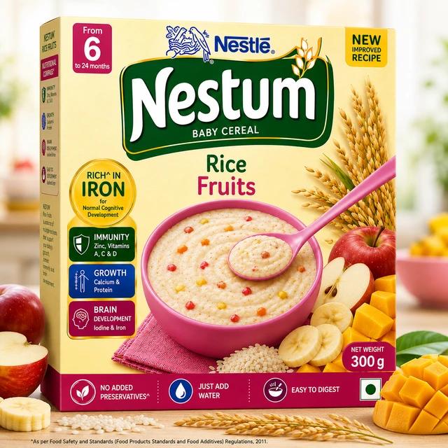 Nestle Nestum Rice Fruits - 300 g