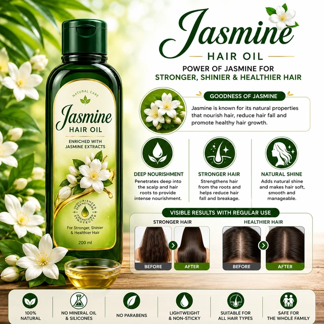 Jasmine Hair Oil - 200 mL