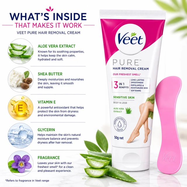 Veet Pure Hair Removal Cream