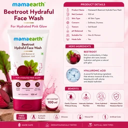 Mamaearth Beetroot Hydraful Face Wash - 100 ML