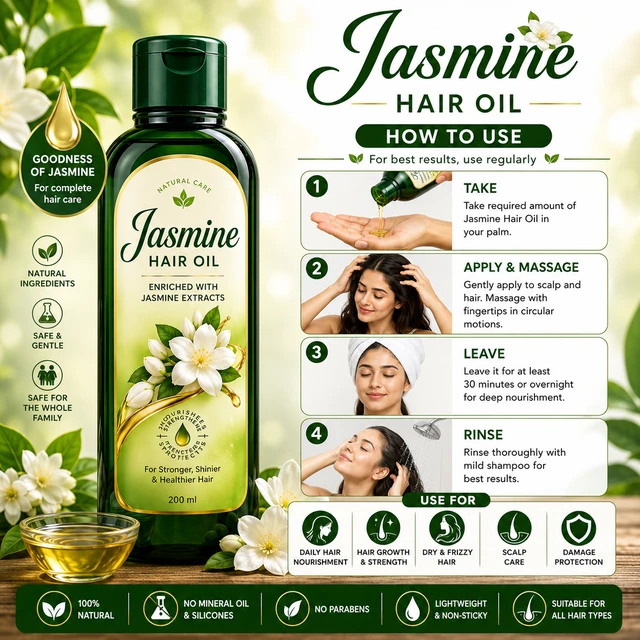Jasmine Hair Oil - 200 mL
