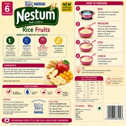 Nestle Nestum Rice Fruits - 300 g