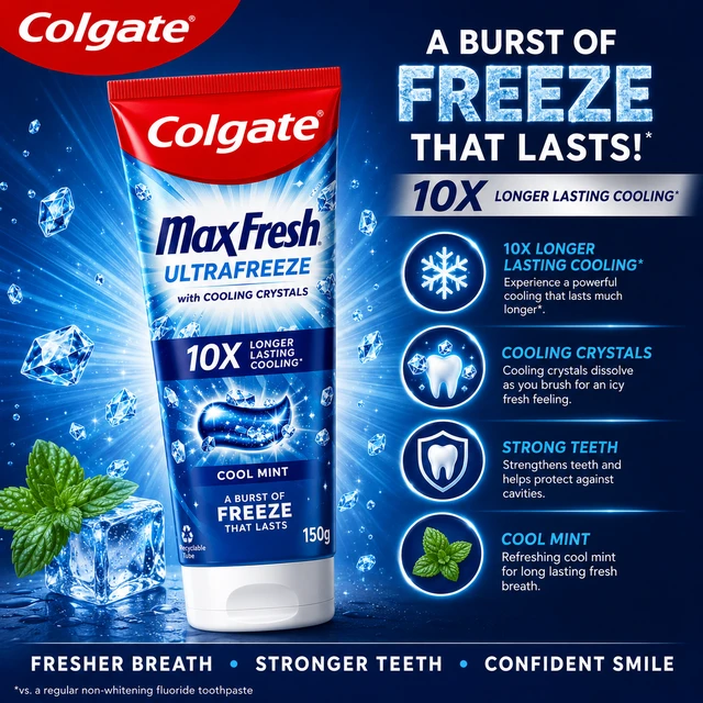 Colgate MaxFresh UltraFreeze - 150 g