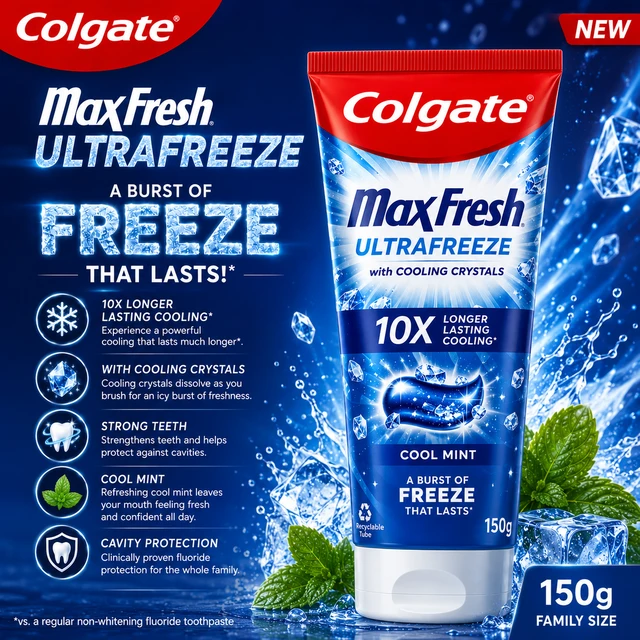 Colgate MaxFresh UltraFreeze - 150 g