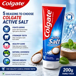 Colgate Active Salt Toothpaste - 200 g