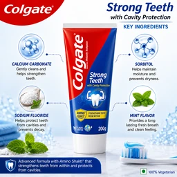 Colgate Strong Teeth Toothpaste - 200 g