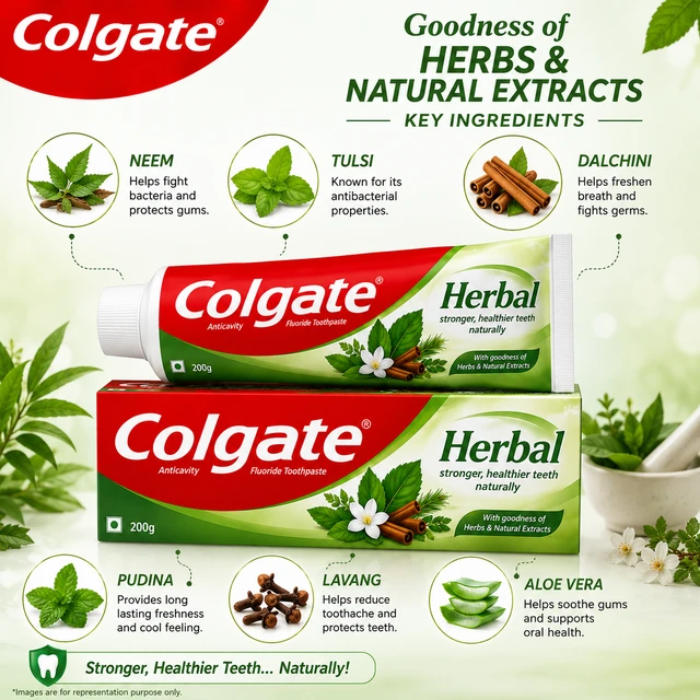 Colgate Herbal Toothpaste - 200 g