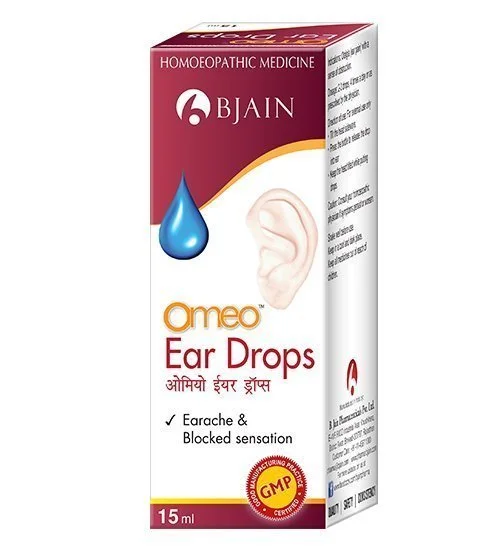 Omeo Ear Drops 15 ml - Pack of 4