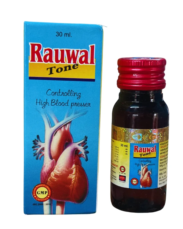 Rauwal Tone Drops 30 mL by Burnett’s (Pack of 2)