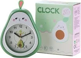 CLOCK ALARM WATCH AVOCADO