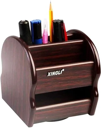 XINGLI WOODEN PENCIL VASE SMALL