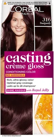 LOREAL CASTING CRÈME GLOSS 316 BURGUNDY
