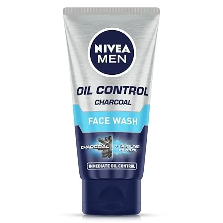 NIVEA MEN OIL CONTROL CHARCOAL FACE WASH 50G