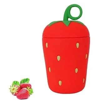 Strawberry Glass Water Cup