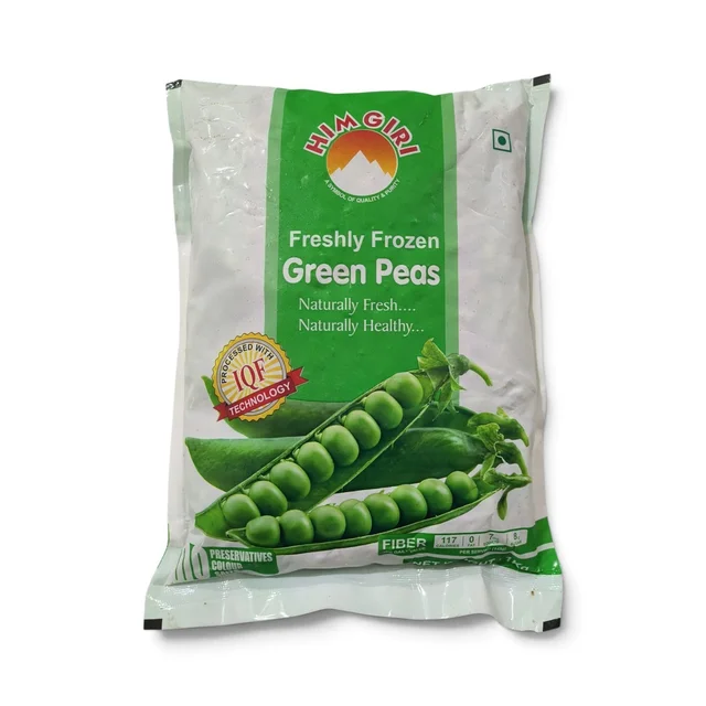 FRESHLY FROZEN GREEN PEAS