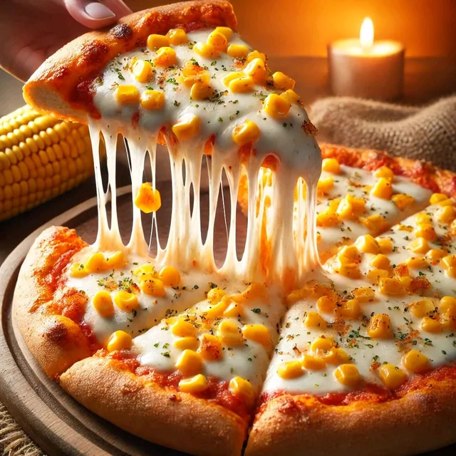 Cheese Corn Pizza 