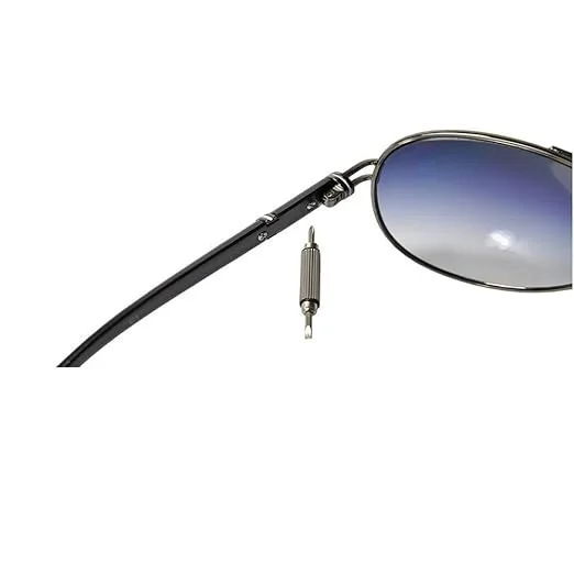 3 In 1 Screwdriver. Compact Pocket Mini DIY Screwdriver with Keychain for Repairing Eyeglasses, Sunglasses, Watches, Jewelry, Electronics, Toys etc.,