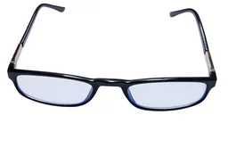 Blue Cut Reading Glasses Premium Quality Rectangular Shape Slim Frame Reading Glass for men and women - Free Size - +1.00