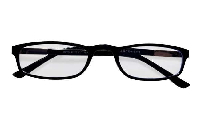 Blue Cut Reading Glasses Premium Quality Rectangular Shape Slim Frame Reading Glass for men and women - Free Size