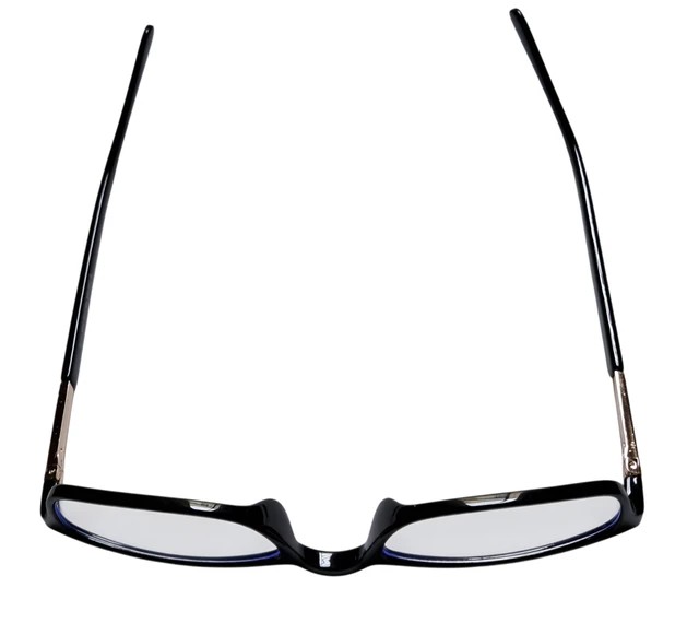 Blue Cut Reading Glasses Premium Quality Rectangular Shape Slim Frame Reading Glass for men and women - Free Size - +1.00