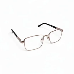 +2.75 Power Golden Colour Half Metal Frame Bifocal Reading Glass for Men and Women - +2.75