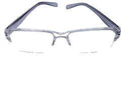 Clear Bifocal Reading Glass for Men and Women - +1.00