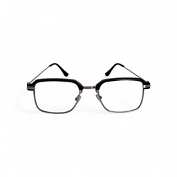 Day & Night use Colour Changing Square Design Silver Colour Metal Frame Computer cum Sunglass for Men