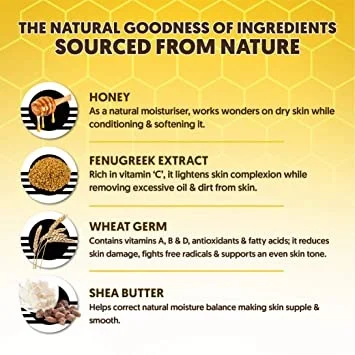 VLCC Honey Moisturiser for Normal to Dry Skin 100 gm