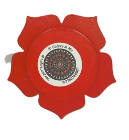 Single Tea Light Holder - Red