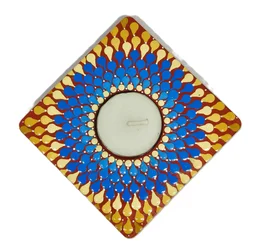 Single Tea Light Holder - Red