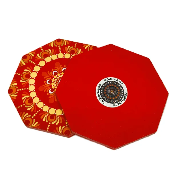 Coaster sets - Red