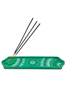 Incense Stick Stand - Aqua Green