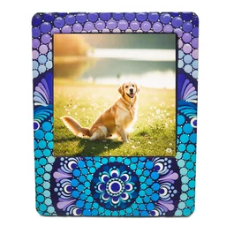 Photo Fridge Magnets - Violet