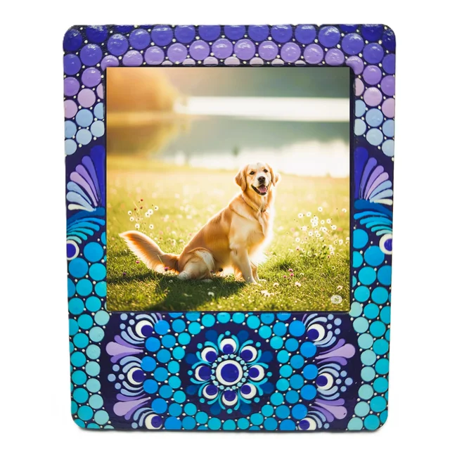 Photo Fridge Magnets - Violet