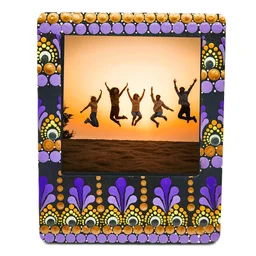 Photo Fridge Magnets - Black