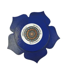 Single Tea Light Holder - Blue