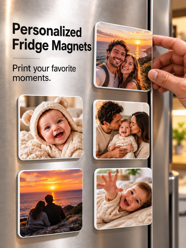 Personalized Acrylic UV Print Fridge Magnet