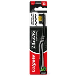 Colgate ZigZag Charcoal Medium Toothbrush🪥