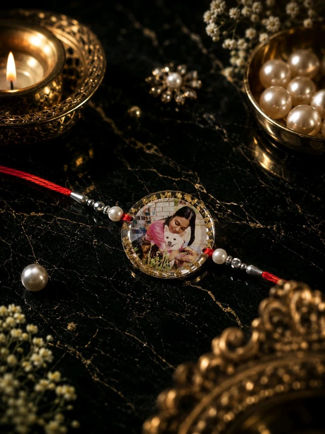 Reusable Custom Big Size Magnet Rakhi ✨