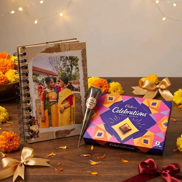 Raksha Bandhan Special Combo (Mini Album 16 Page + Chocolate Celebration+One Mehndi)