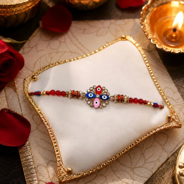 Premium Stone Rakhi With Premium Packing ✨💗