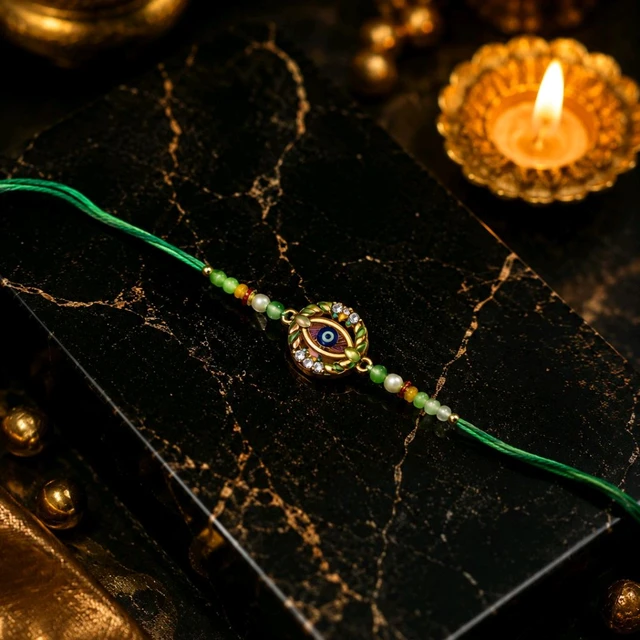 Stone Work Evil Rakhi 
