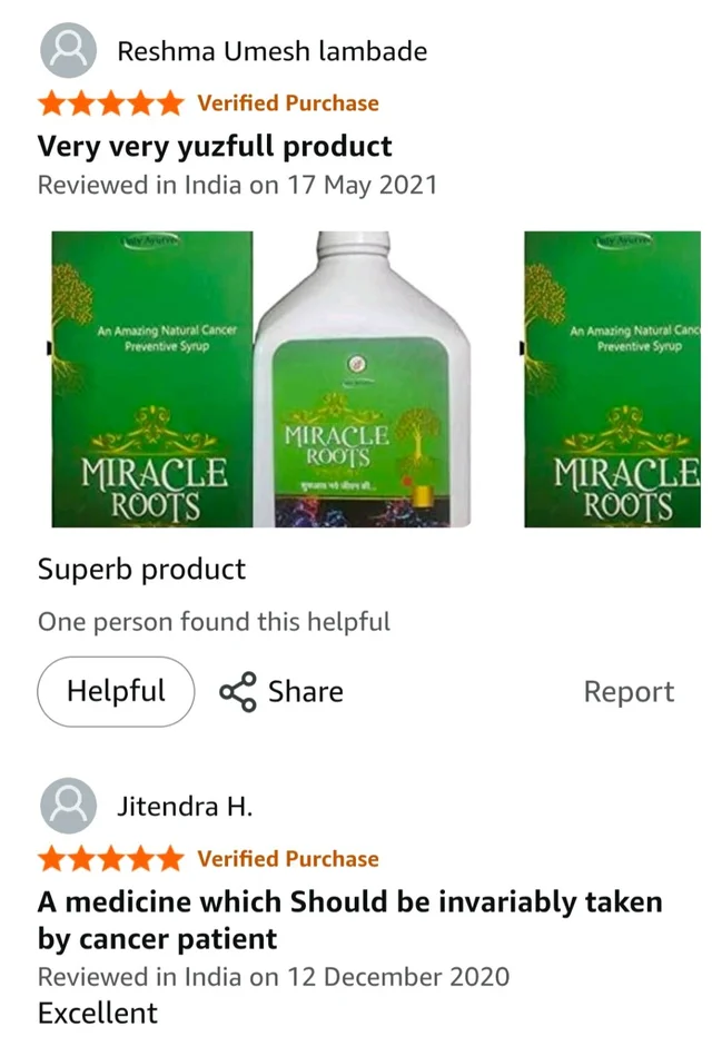 Only Ayurved's Miracle Roots - 500 ml, Natural